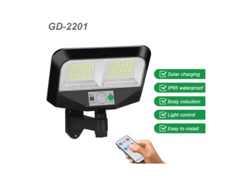 Solar Flood Light Waterproof With Remote GD-2201_0